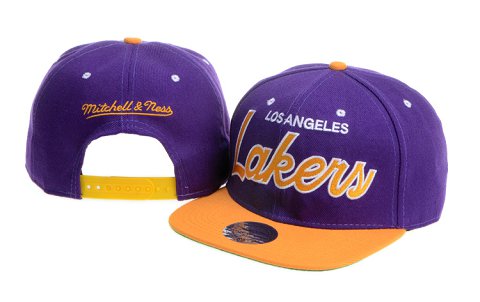 Los Angeles Lakers NBA Snapback Hat 60D07